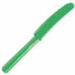 noze plastikowe zielone amscan 17 cm 10 szt