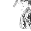 obciaznik do balonow classic srebrny partypal 145 g