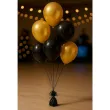 obciaznik do balonow foliowy czarny godan 145g