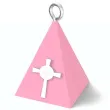 obciaznik do balonow komunia sw piramidka lux hostia rozowy 65g