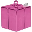obciaznik do balonow prezent rozowy ciemny