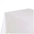 obrus foliowy classic bialy unique 274x137 cm