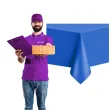 obrus foliowy classic granatowy partypal 274x137 cm