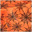 obrus foliowy halloween pajeczyny pomaranczowy partypal 274 x 137 cm