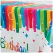 obrus foliowy happy birthday rainbow unique 137 x 213 cm