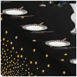 obrus foliowy konfetti czarny partypal 137 x 274 cm