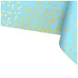 obrus foliowy konfetti niebieski partypal 137 x 274 cm