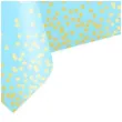 obrus foliowy konfetti niebieski partypal 137 x 274 cm