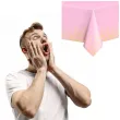 obrus foliowy konfetti rozowy partypal 137 x 274 cm