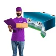 obrus foliowy pilka nozna soccer fans procos 180 x 120 cm
