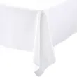 obrus materialowy plamoodporny bialy matowy partydeco 170 x 140 cm