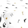 obrus papierowy halloween balony maki 180 x 120 cm