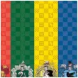 obrus papierowy harry potter domy hogwartu procos 180x120 cm