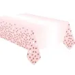 obrus papierowy impreza rozowo zloly amscan 180 x 120 cm