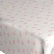 obrus papierowy kocie lapki rozowy jasny partydeco 120 x 180 cm