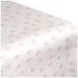 obrus papierowy kocie lapki rozowy jasny partydeco 120 x 180 cm