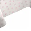 obrus papierowy kocie lapki rozowy jasny partydeco 120 x 180 cm