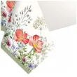 obrus papierowy kwiaty i rosliny wiosenna aura mix maki 180 x 120 cm