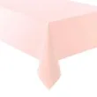 obrus papierowy marshmallow rozowy jasny amscan 274x137 cm
