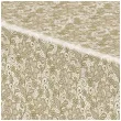 obrus papierowy roslinny ornament zloty maki 180 x 120 cm