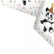 obrus papierowy urodzinowy mis panda maki 180x120 cm