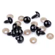 oczka bezpieczne classic czarne stoklasa 12 mm 10 kpl