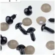 oczka bezpieczne classic czarne stoklasa 12 mm 10 kpl