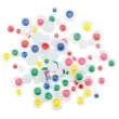oczka samoprzylepne ruchome z kolorowa zrenica mix brewis 6 mm 60 szt