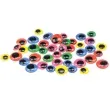 oczka samoprzylepne ruchome ze zrenicami mix brewis 12 16 mm 44 szt