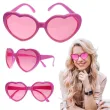 okulary na walentynki serduszka rozowe partydeco