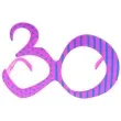 okulary party 30 urodziny rozowe godan