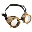 okulary party gogle steampunk zlote funnyfashion