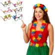 okulary party hawajski mix hello aloha 6 szt
