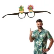 okulary party hawajski mix hello aloha 6 szt