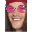 okulary party hipis rozowy smiffys