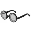 okulary party kujon okragle czarny partypal