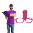 okulary party penis rozowy folat