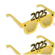 okulary party sylwester 2025 zloty 6 szt
