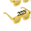 okulary party sylwester 2025 zloty 6 szt