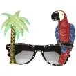 okulary party tropikalna papuga widmann