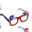 okulary party usa amerykanskie symbole papierowe mix 6 szt