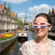 okulary plastikowe flaga holandii na mundial mecz dzien jezykow do szkoly niderlandy