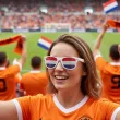 okulary plastikowe flaga holandii na mundial mecz dzien jezykow do szkoly niderlandy