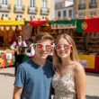 okulary plastikowe flaga portugalii na mundial mecz dzien jezykow do szkoly