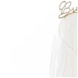 opaska party bride z welonem zlota partydeco