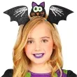 opaska party nietoperz ze skrzydlami czarna widmann