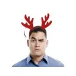 opaska party rogi renifera czerwone partydeco