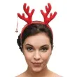 opaska party rogi renifera czerwone partydeco