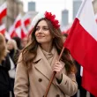 opaska z kwiatami do stroju na apel marsz swieto niepodleglosci 11 listopada polska bialo czerwona