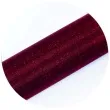 organza glitter bordowa brokatowa 16 cm 9 m 1 rolka